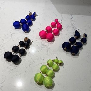 Multiple Ball Drop Earrings